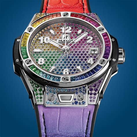 hublot rainbow watches.